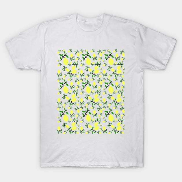 Lemony Print T-Shirt by bickspics